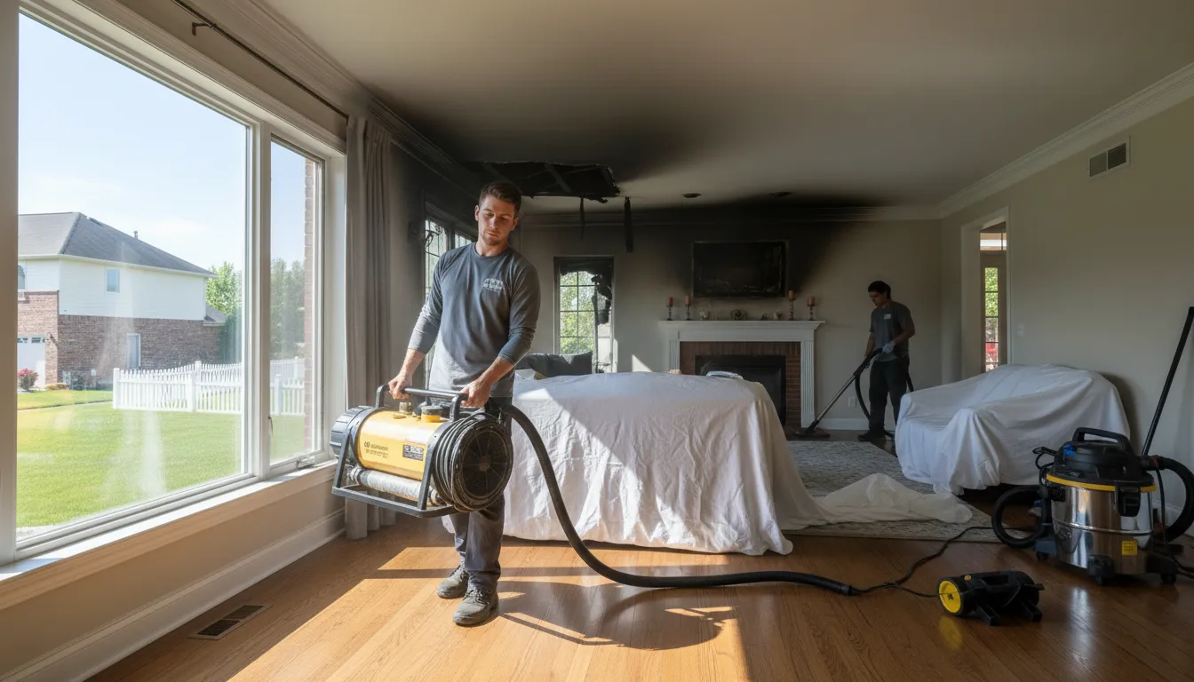 Trusted Smoke Damage Cleanup for Lee Homes & Businesses